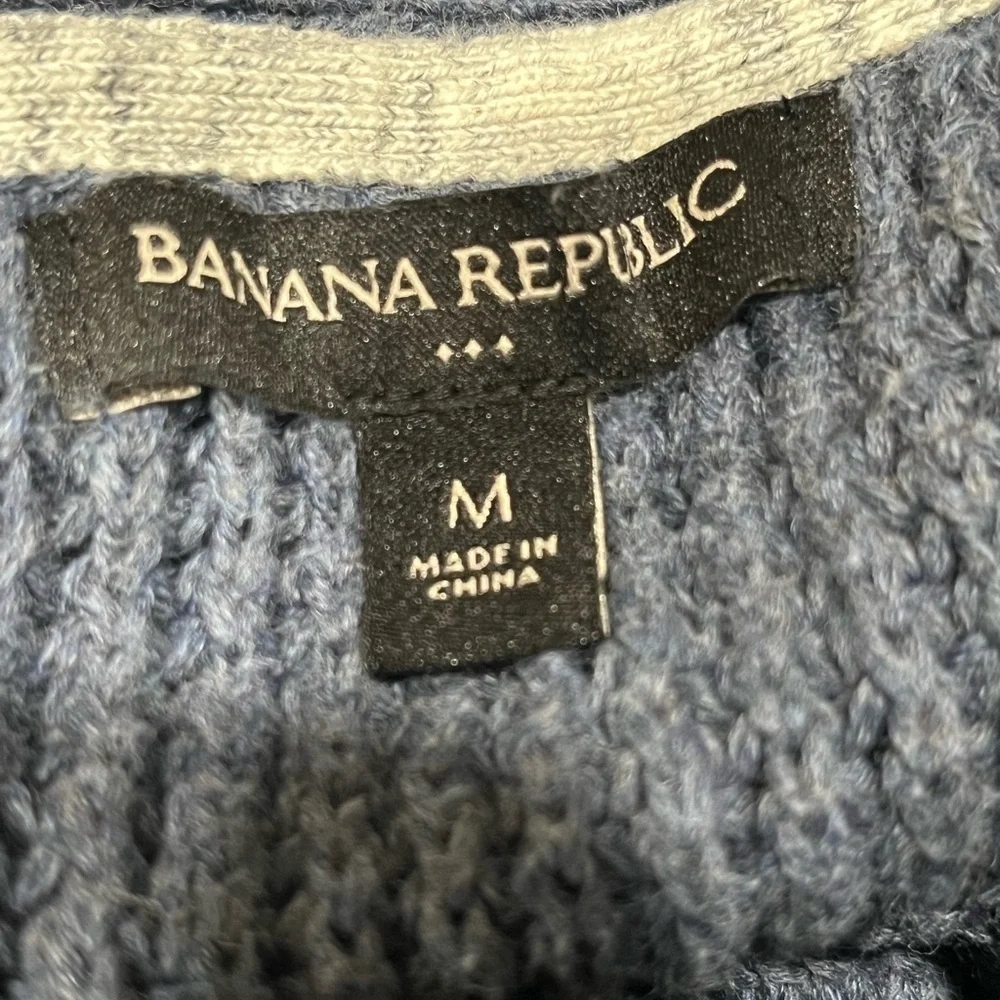 Banana Republic Men's GRANDPA BOHO Cardigan in Blue SIZE M